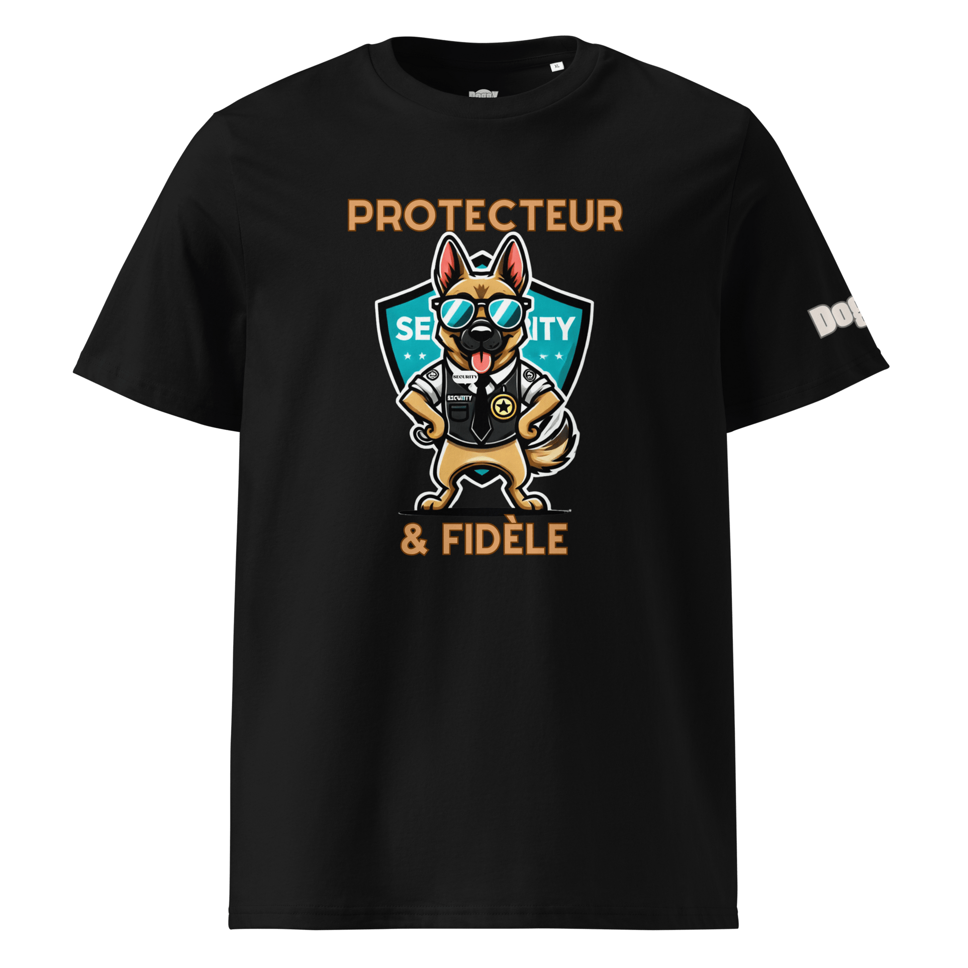 T-shirt unisexe en coton biologique - Collection Berger Allemand - Doggy Trend