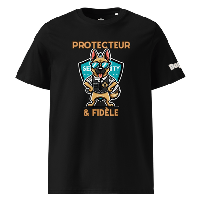 T-shirt unisexe en coton biologique - Collection Berger Allemand - Doggy Trend