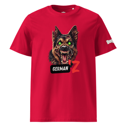 T-shirt unisexe en coton biologique - Collection Berger Allemand - Doggy Trend