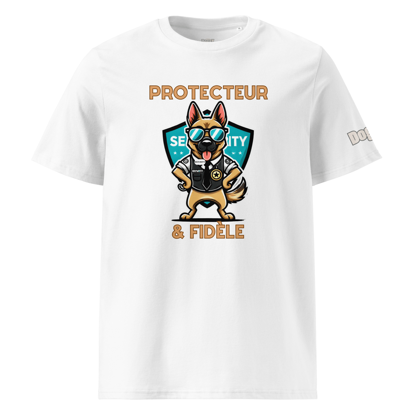 T-shirt unisexe en coton biologique - Collection Berger Allemand - Doggy Trend