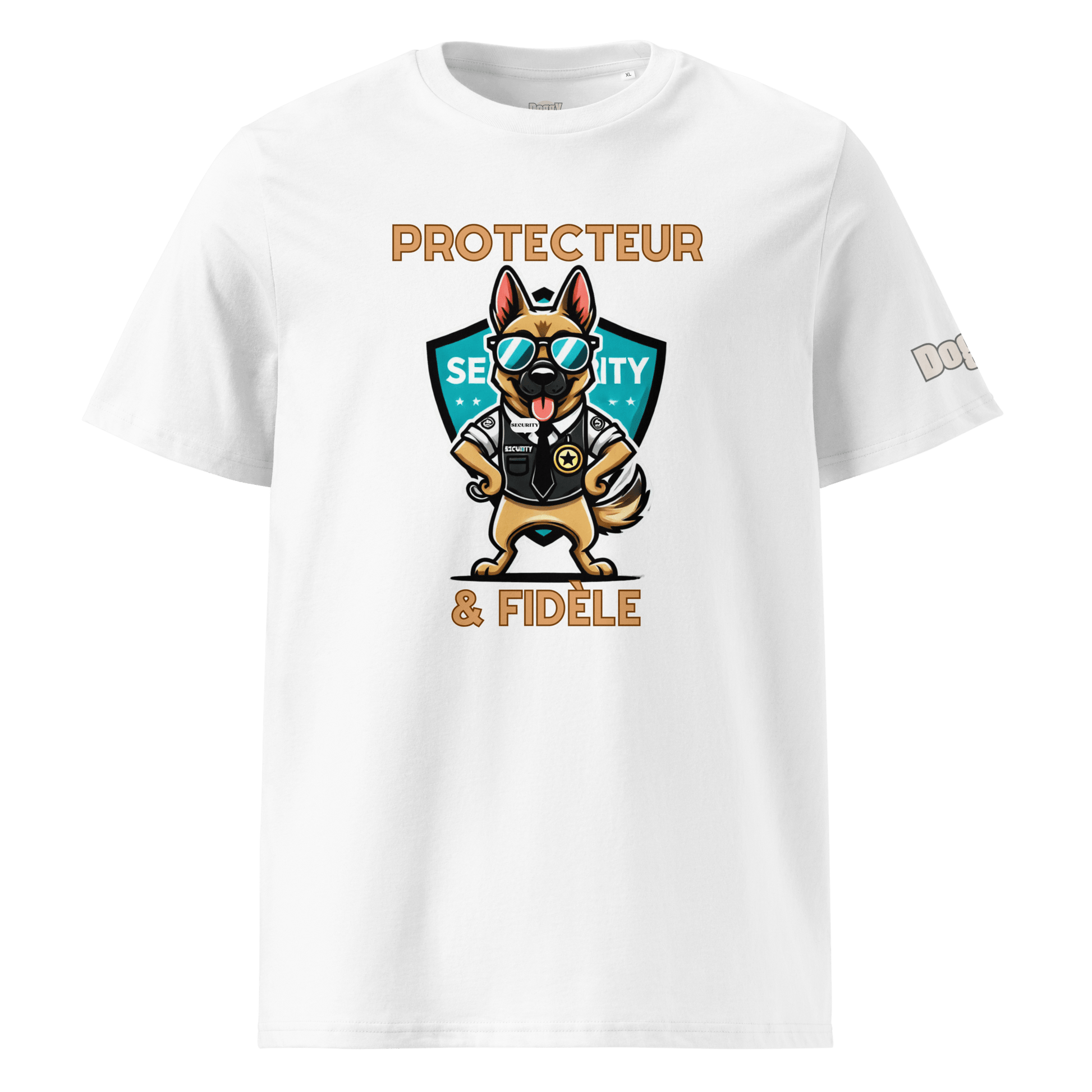 T-shirt unisexe en coton biologique - Collection Berger Allemand - Doggy Trend