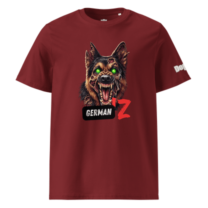 T-shirt unisexe en coton biologique - Collection Berger Allemand - Doggy Trend
