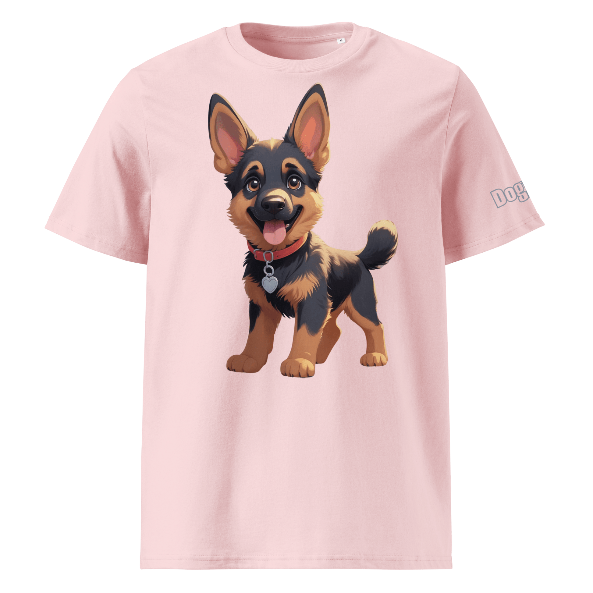 T-shirt unisexe en coton biologique - Collection Berger Allemand - Doggy Trend
