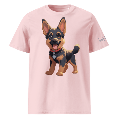 T-shirt unisexe en coton biologique - Collection Berger Allemand - Doggy Trend
