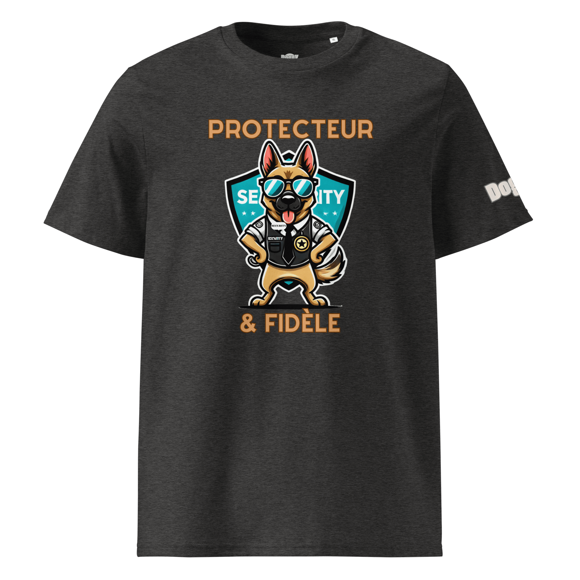 T-shirt unisexe en coton biologique - Collection Berger Allemand - Doggy Trend