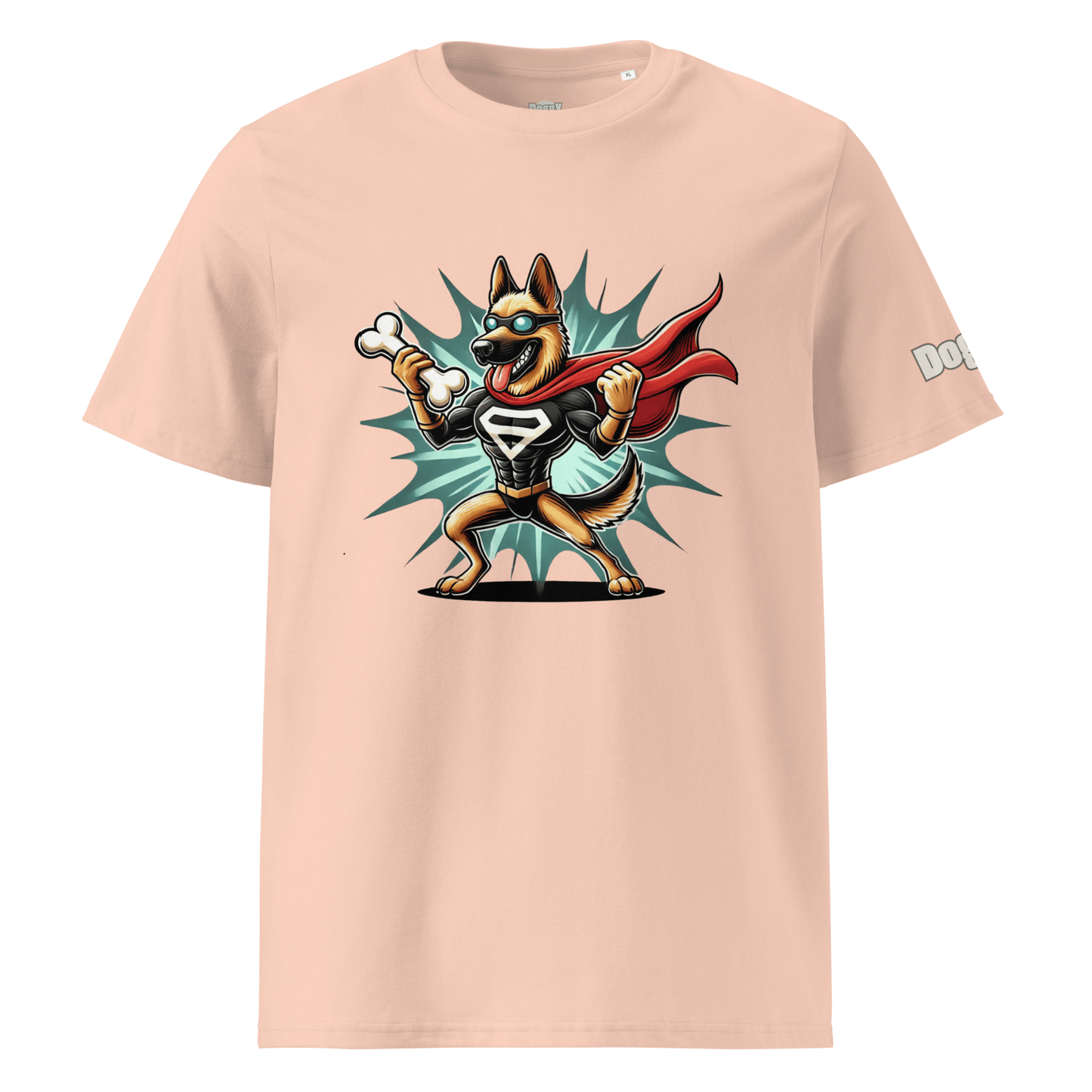 T-shirt unisexe en coton biologique - Collection Berger Allemand - Doggy Trend