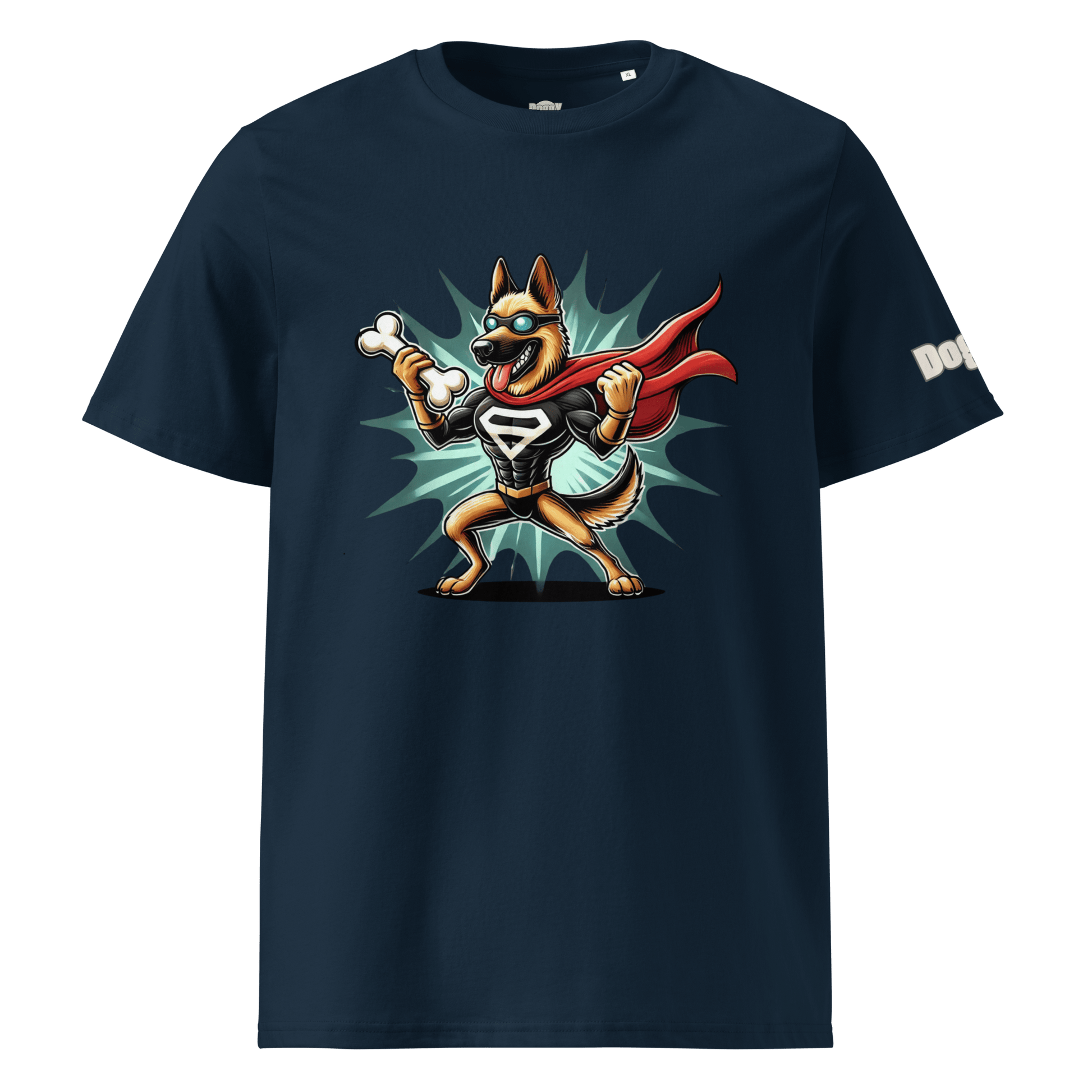 T-shirt unisexe en coton biologique - Collection Berger Allemand - Doggy Trend