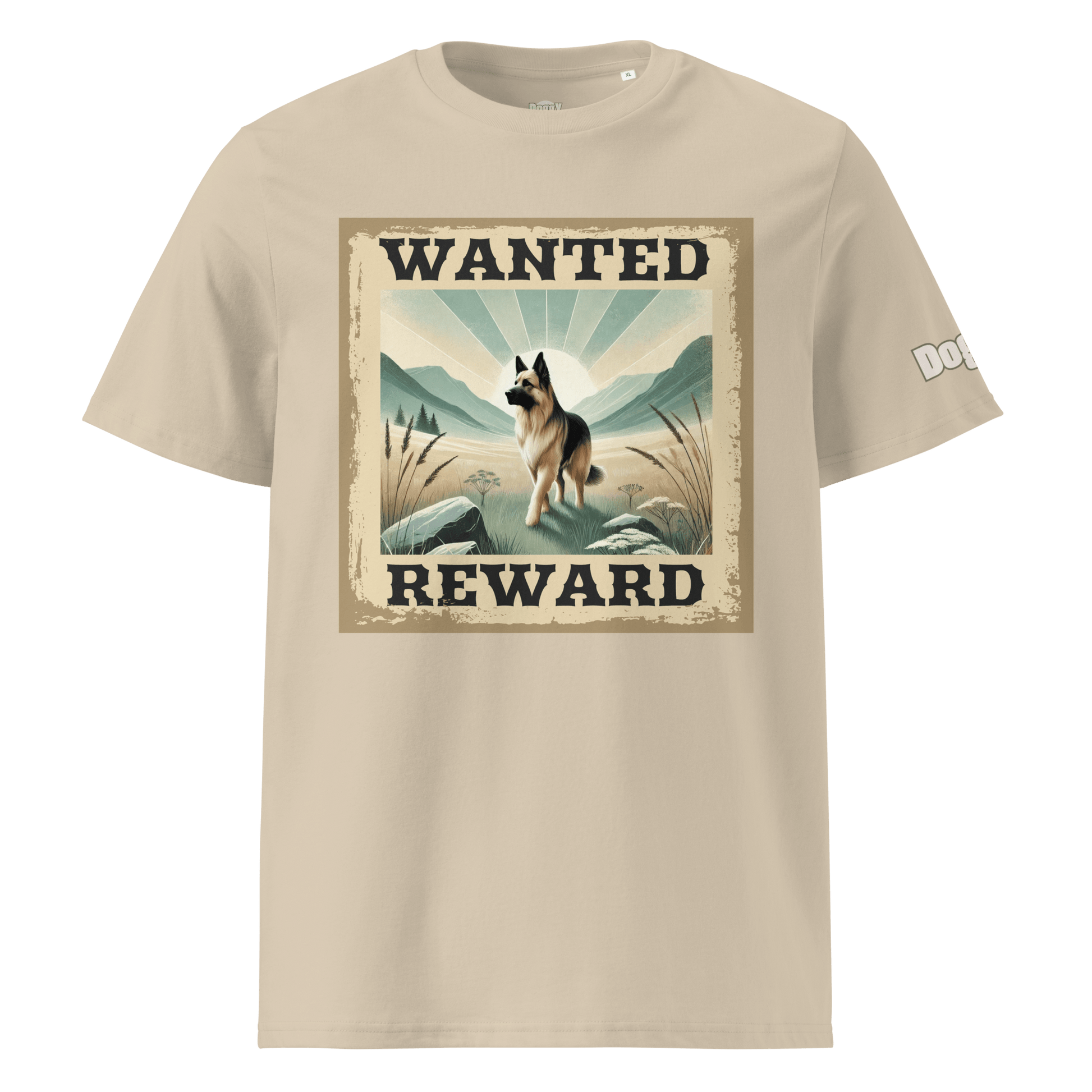 T-shirt unisexe en coton biologique - Collection Berger Allemand - Doggy Trend