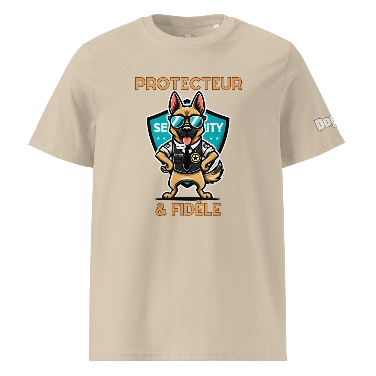 T-shirt unisexe en coton biologique - Collection Berger Allemand - Doggy Trend