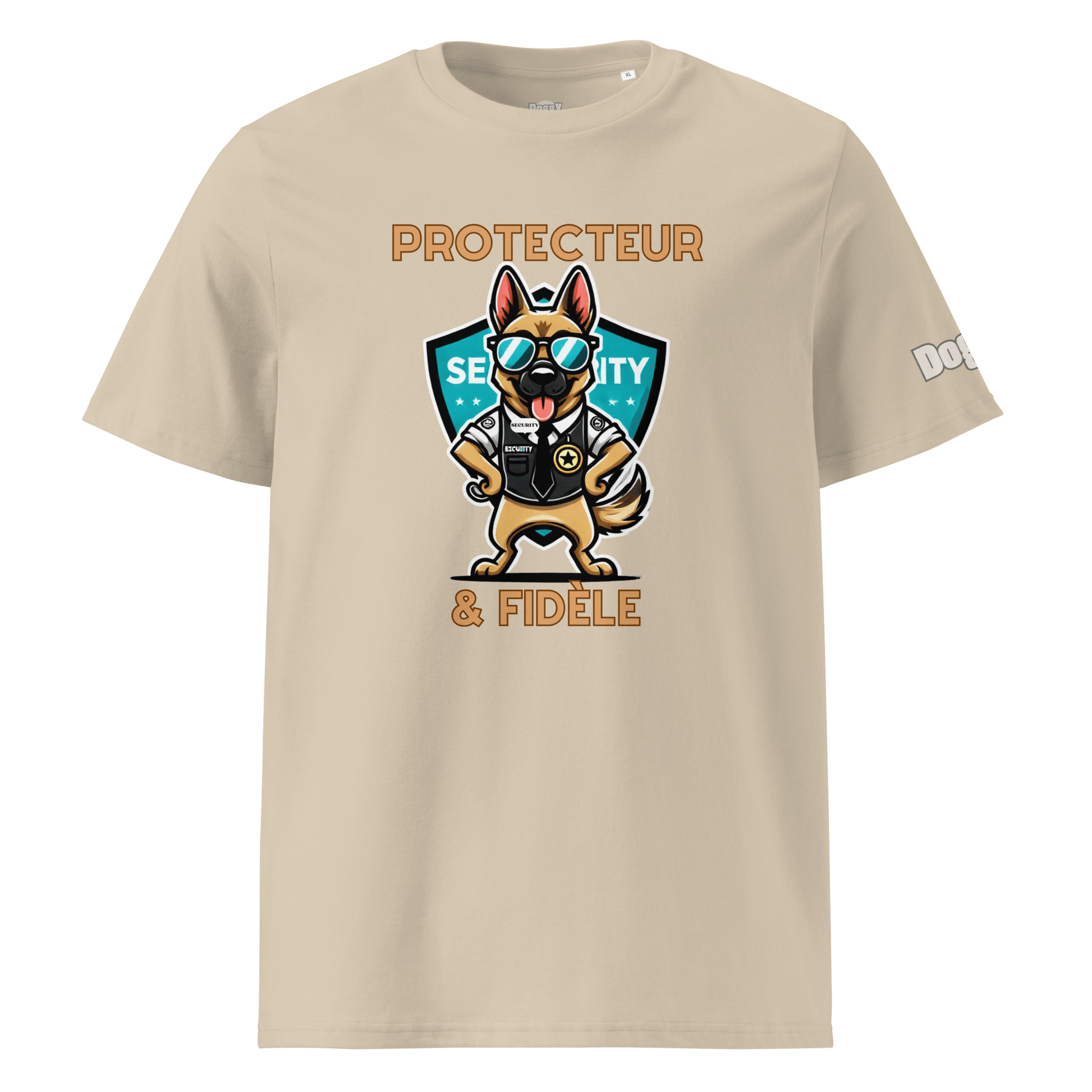T-shirt unisexe en coton biologique - Collection Berger Allemand - Doggy Trend