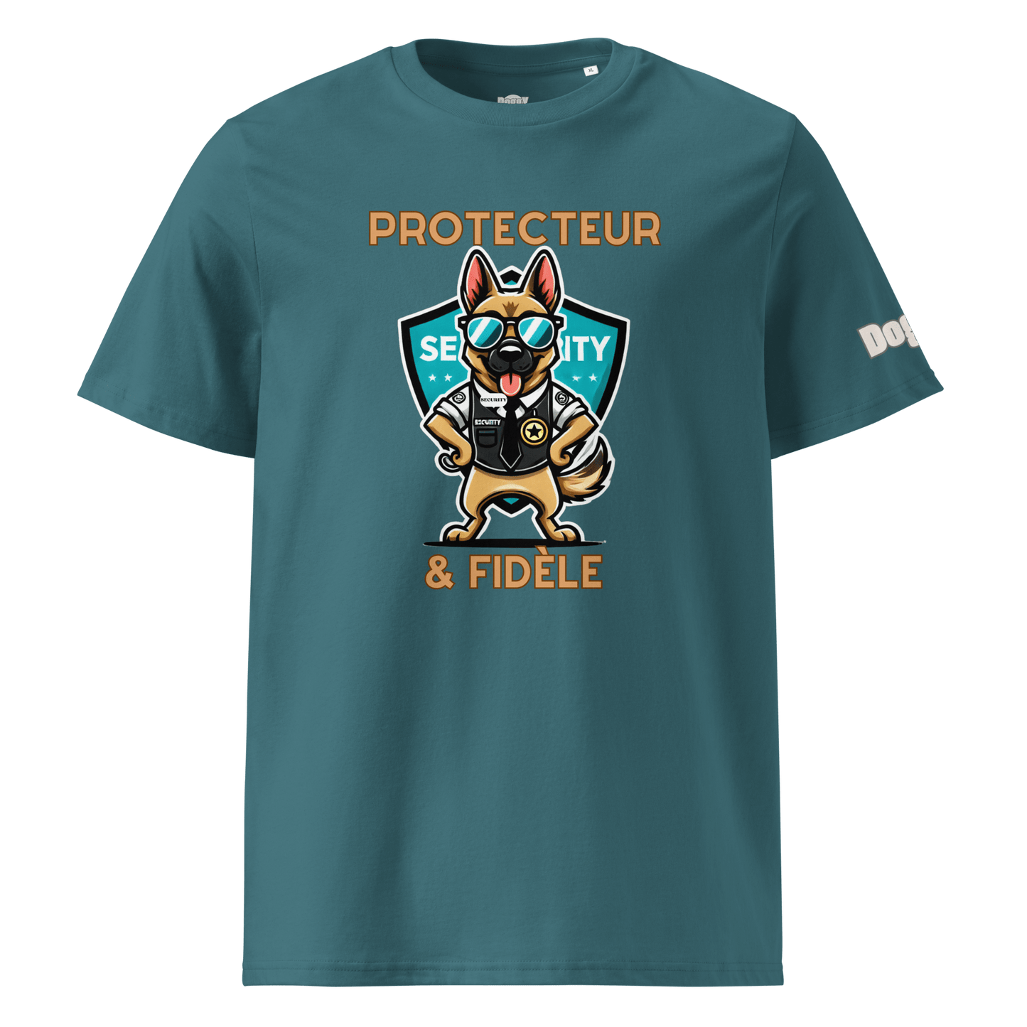 T-shirt unisexe en coton biologique - Collection Berger Allemand - Doggy Trend
