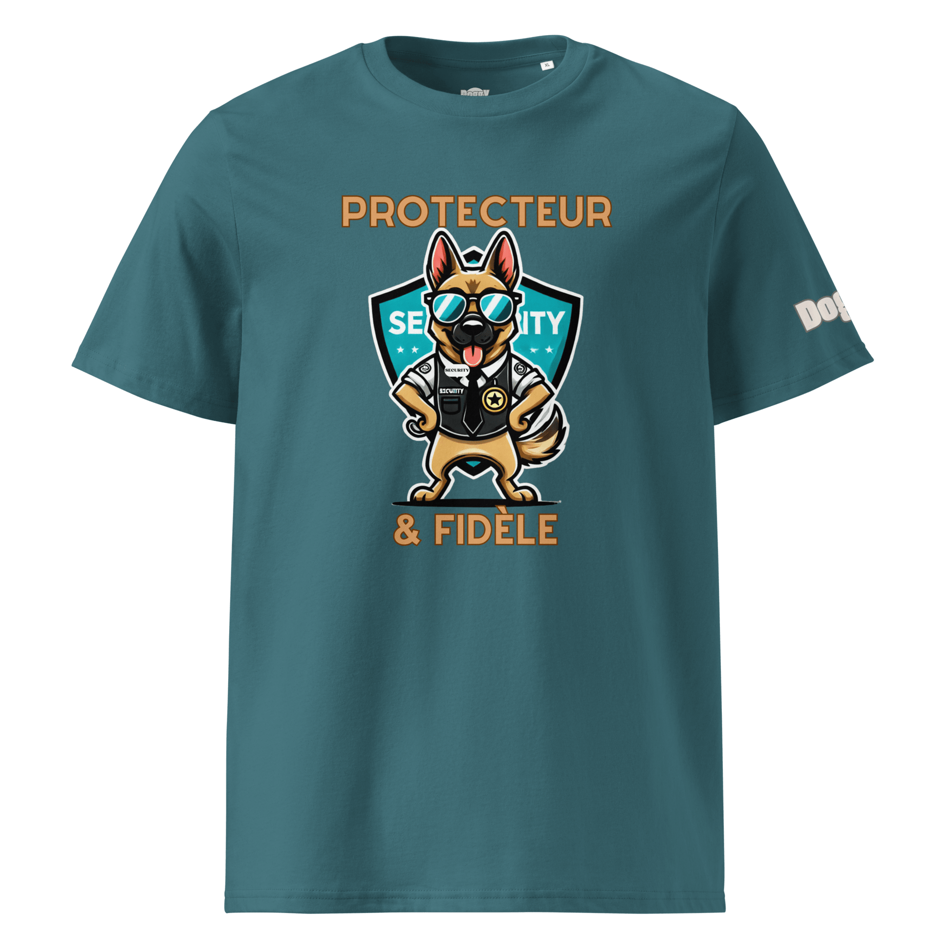 T-shirt unisexe en coton biologique - Collection Berger Allemand - Doggy Trend