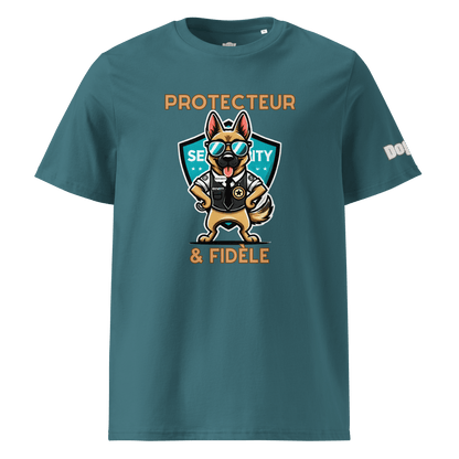 T-shirt unisexe en coton biologique - Collection Berger Allemand - Doggy Trend