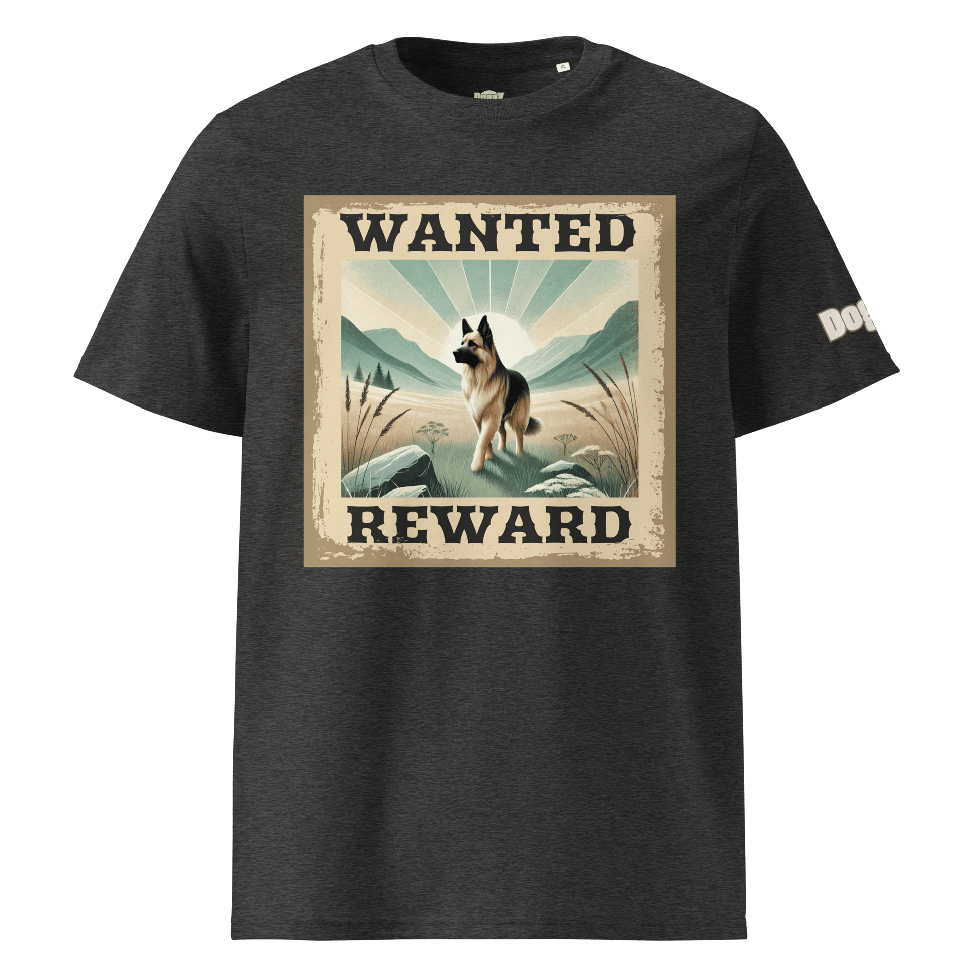 T-shirt unisexe en coton biologique - Collection Berger Allemand - Doggy Trend