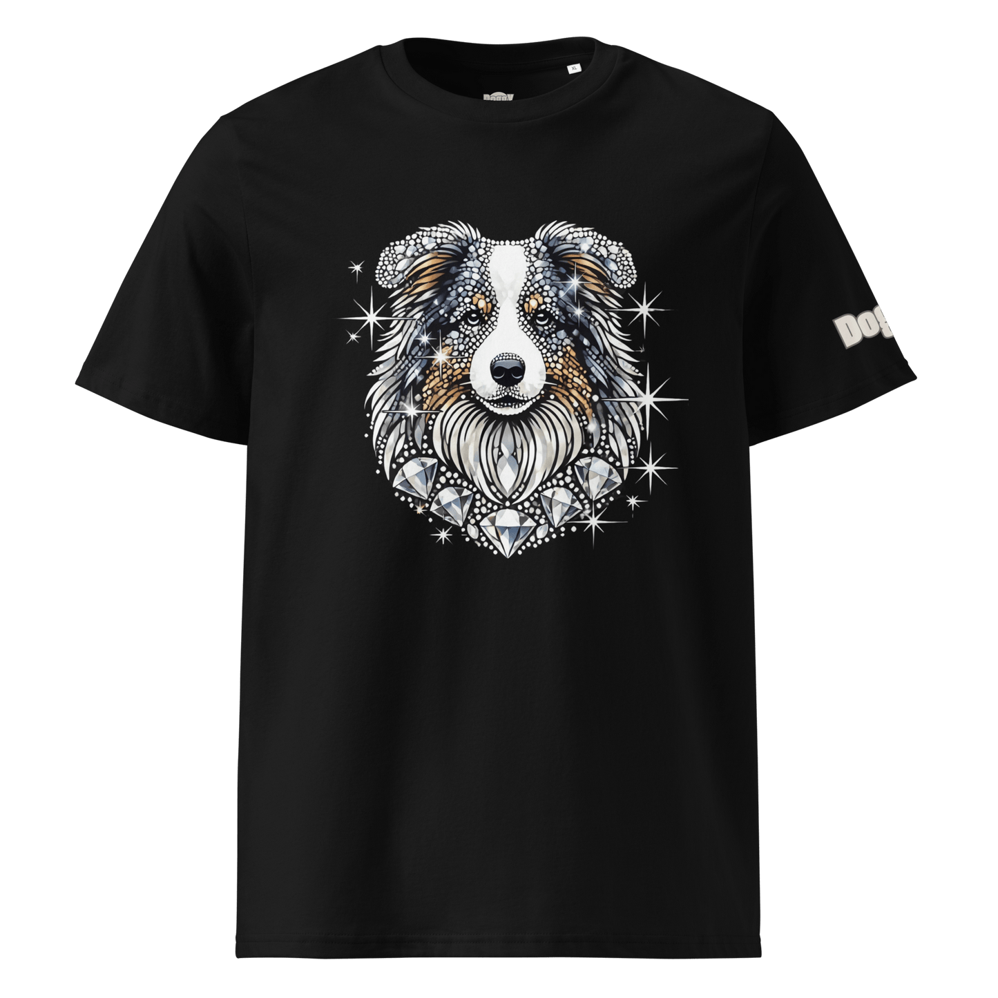 T-shirt unisexe en coton biologique - Collection Berger Australien - Doggy Trend