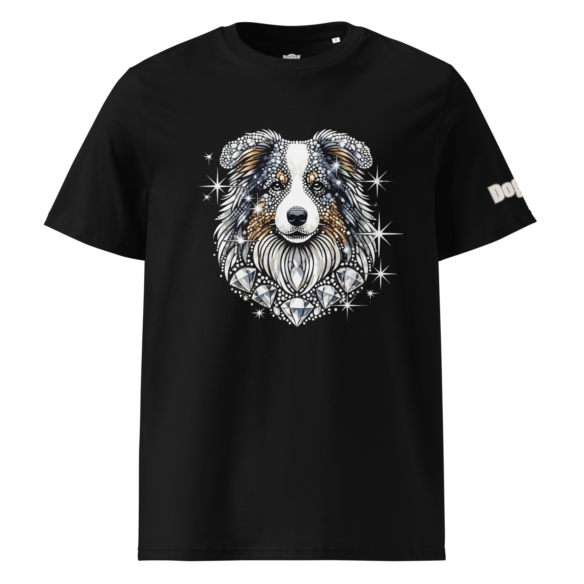 T-shirt unisexe en coton biologique - Collection Berger Australien - Doggy Trend