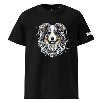 T-shirt unisexe en coton biologique - Collection Berger Australien - Doggy Trend