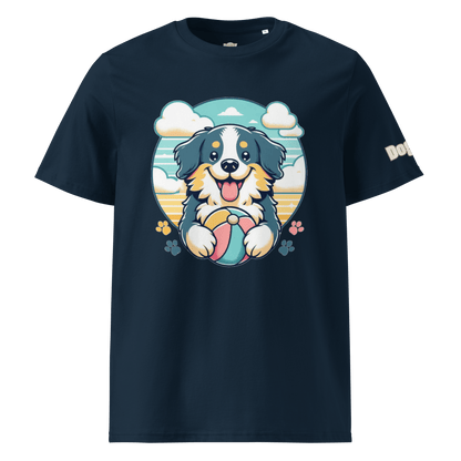 T-shirt unisexe en coton biologique - Collection Berger Australien - Doggy Trend