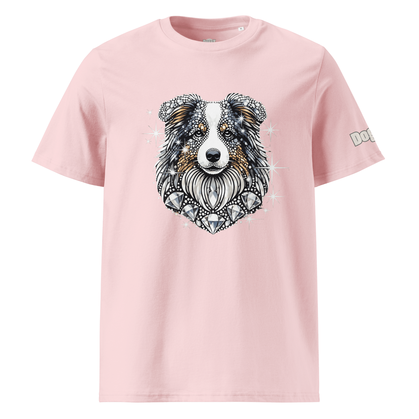 T-shirt unisexe en coton biologique - Collection Berger Australien - Doggy Trend
