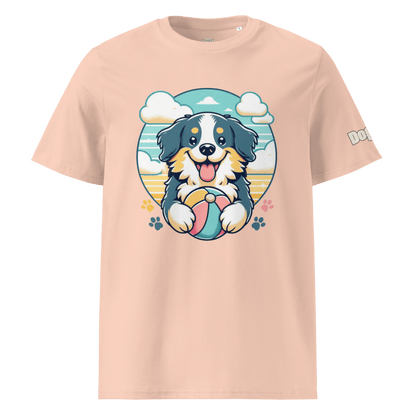 T-shirt unisexe en coton biologique - Collection Berger Australien - Doggy Trend