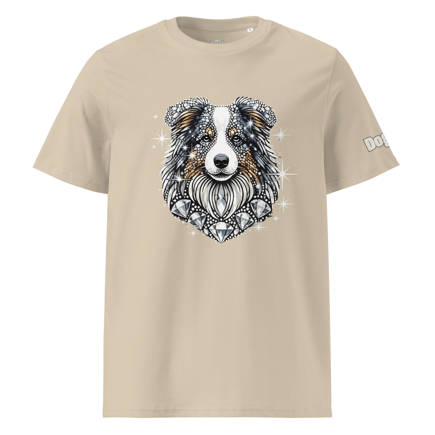 T-shirt unisexe en coton biologique - Collection Berger Australien - Doggy Trend