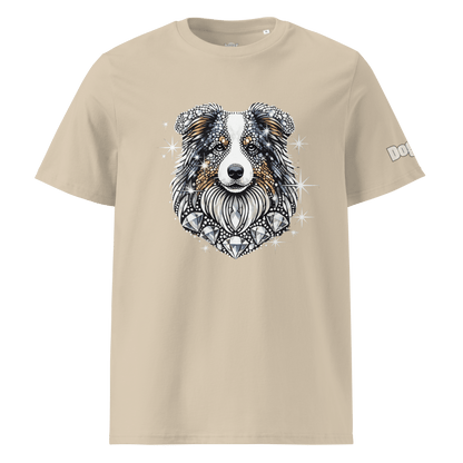 T-shirt unisexe en coton biologique - Collection Berger Australien - Doggy Trend