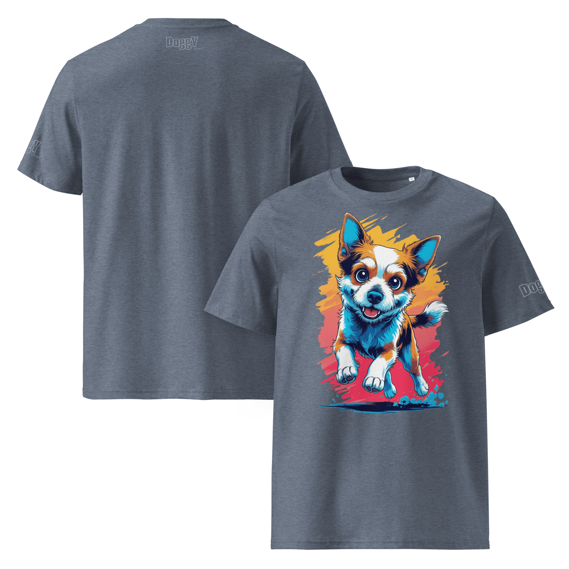 T-shirt unisexe en coton biologique - Collection Berger Australien - Doggy Trend