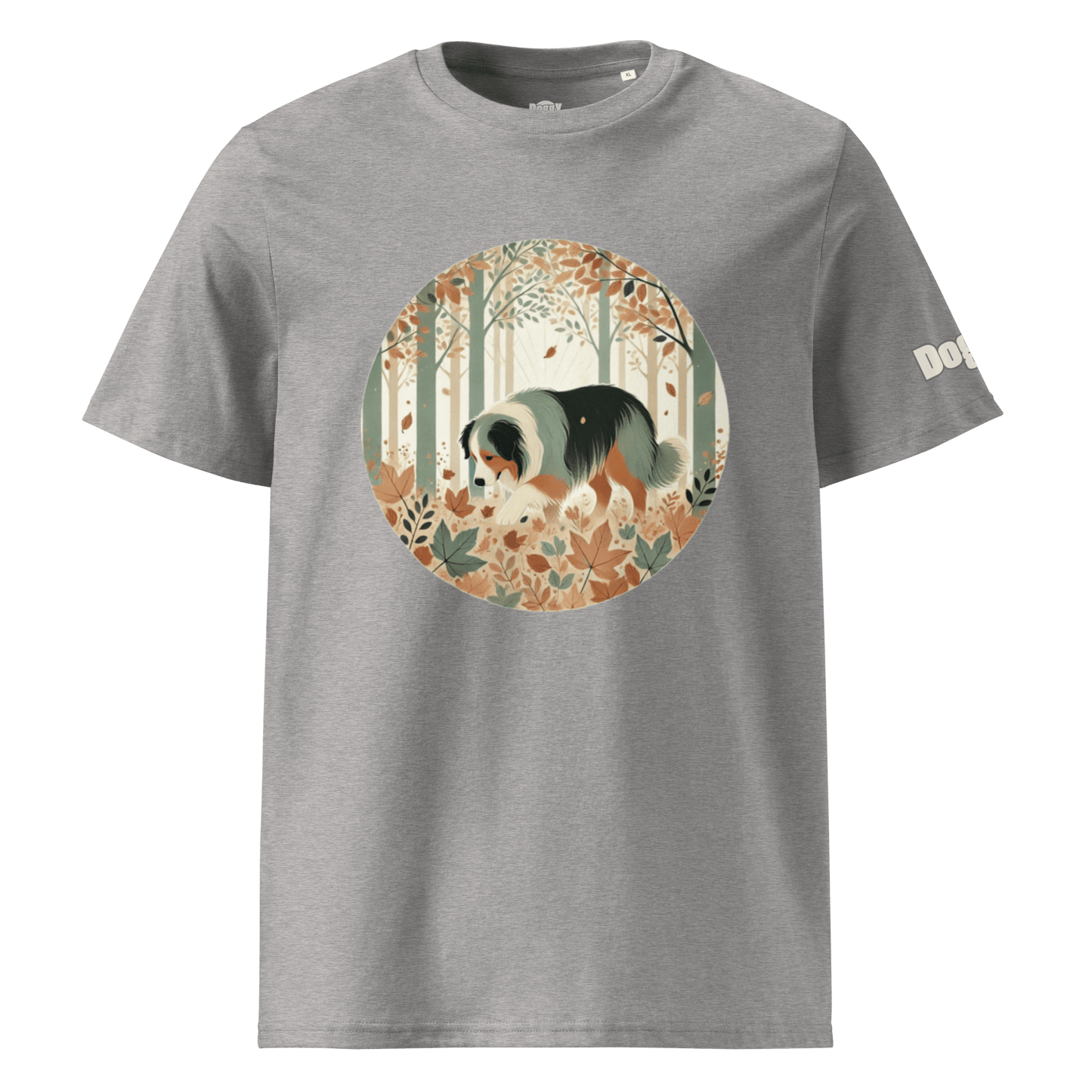 T-shirt unisexe en coton biologique - Collection Berger Australien - Doggy Trend