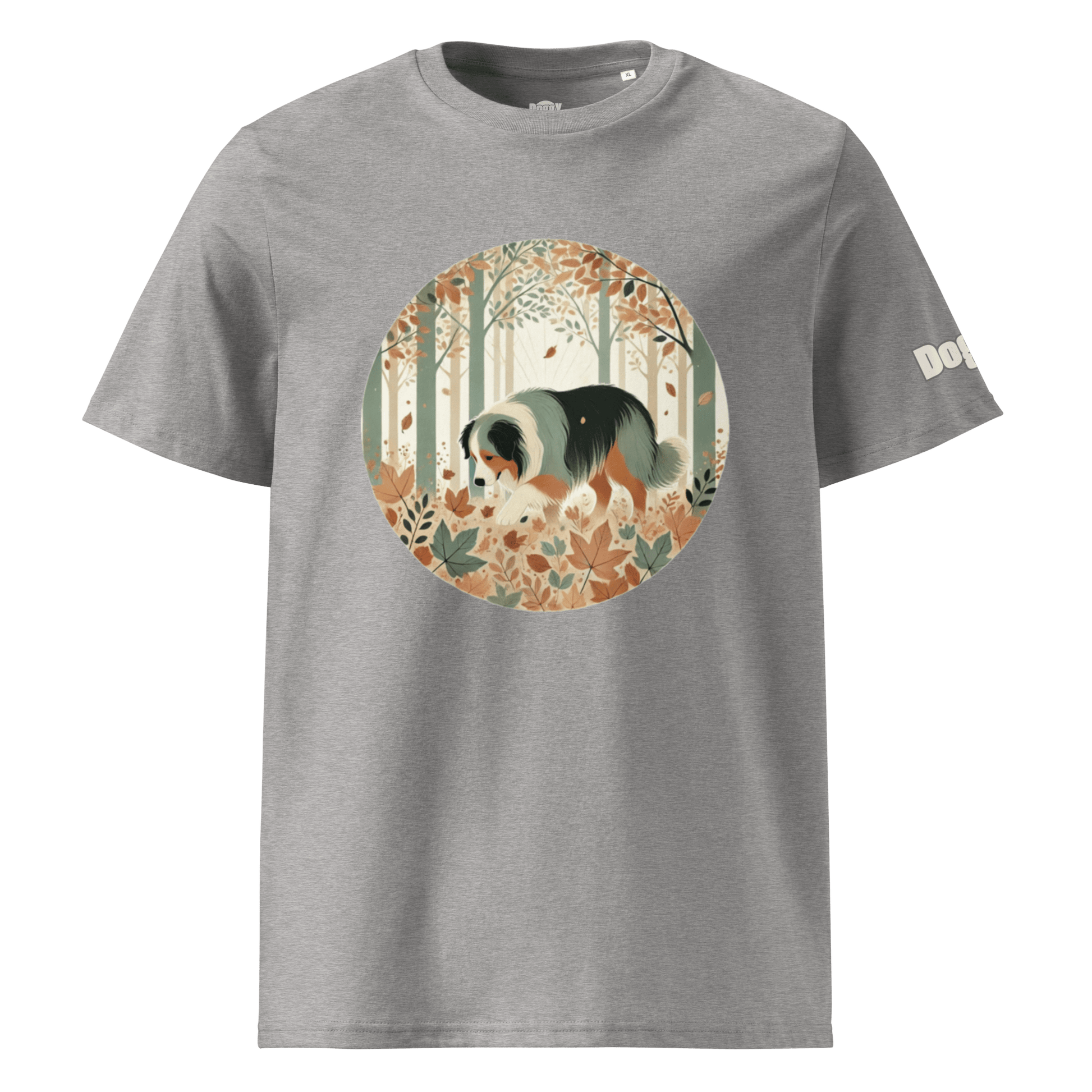 T-shirt unisexe en coton biologique - Collection Berger Australien - Doggy Trend
