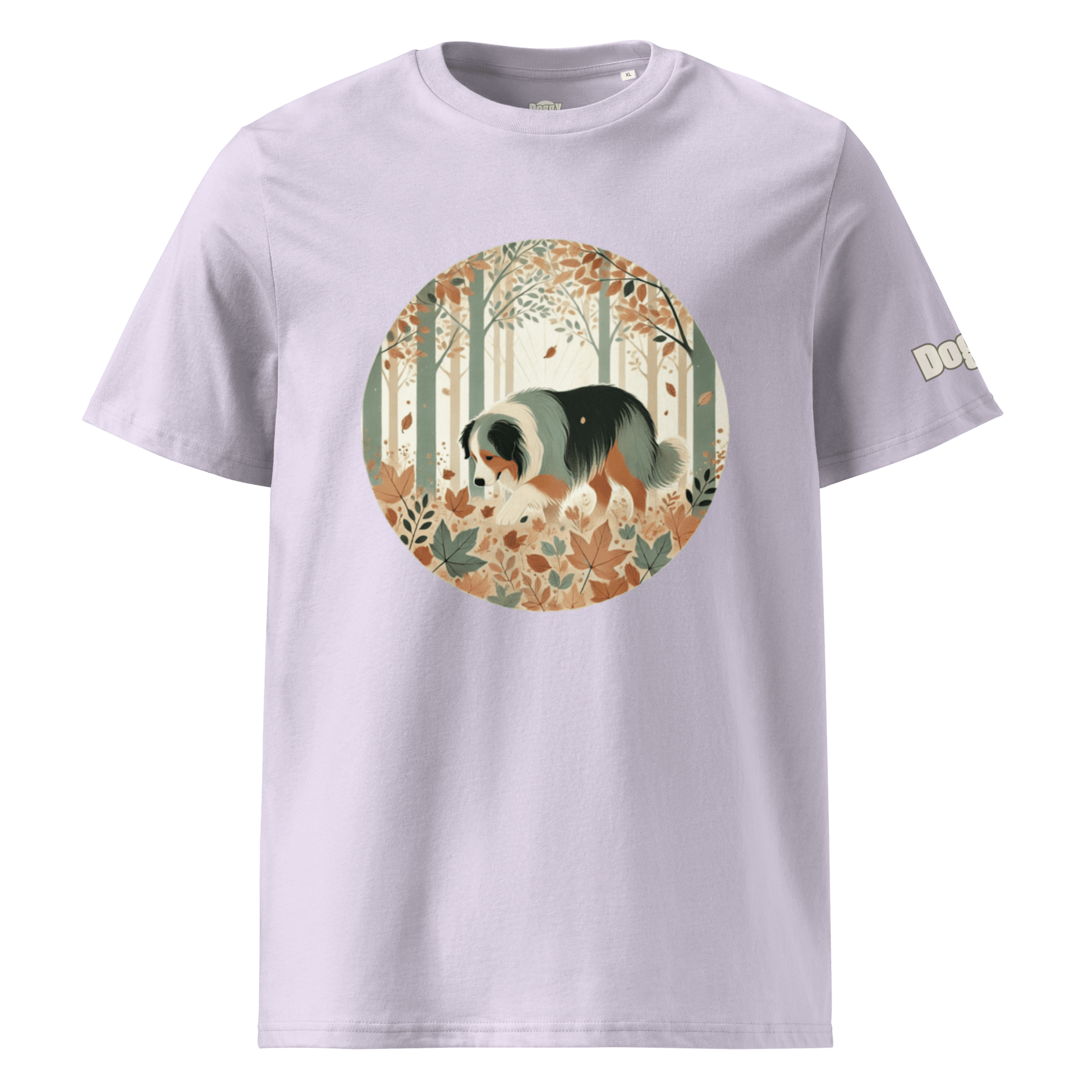 T-shirt unisexe en coton biologique - Collection Berger Australien - Doggy Trend