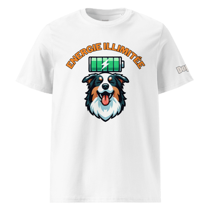 T-shirt unisexe en coton biologique - Collection Berger Australien - Doggy Trend