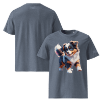 T-shirt unisexe en coton biologique - Collection Berger Australien - Doggy Trend