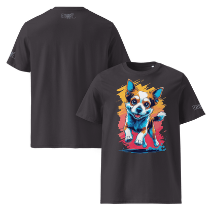 T-shirt unisexe en coton biologique - Collection Berger Australien - Doggy Trend