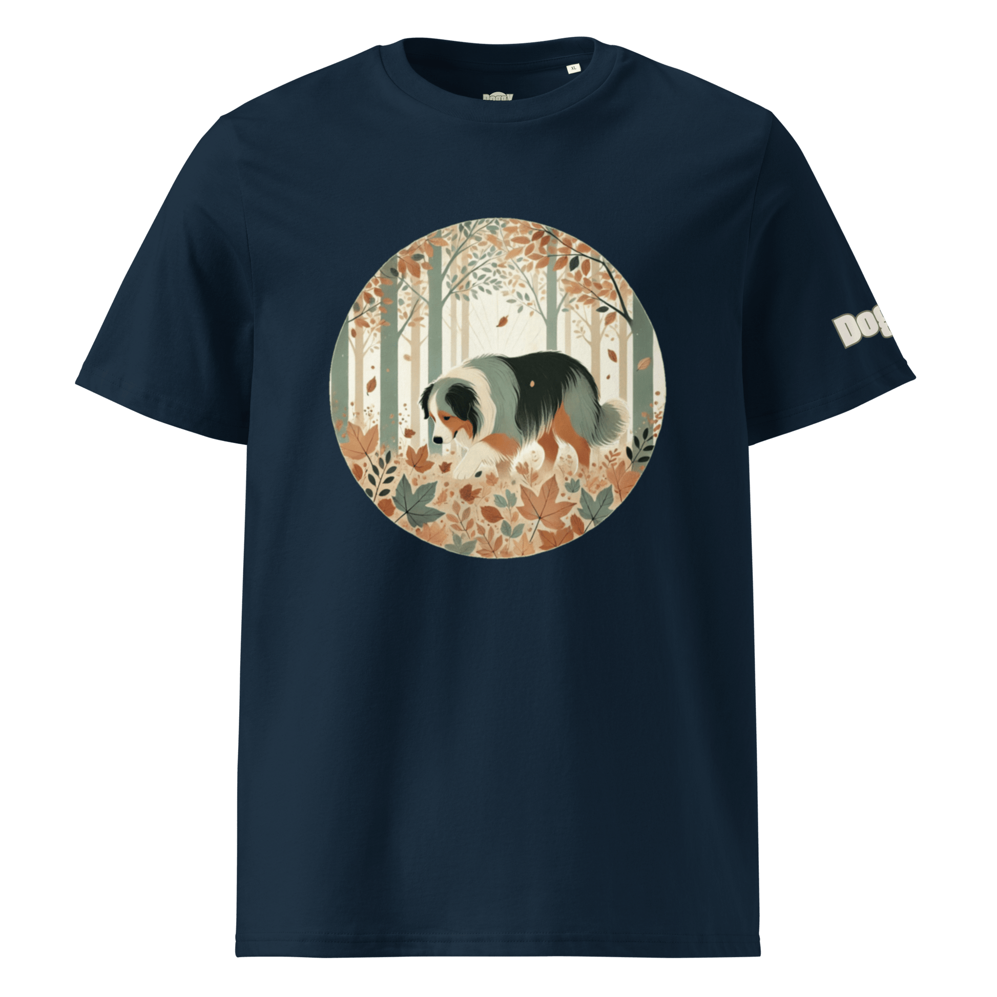 T-shirt unisexe en coton biologique - Collection Berger Australien - Doggy Trend