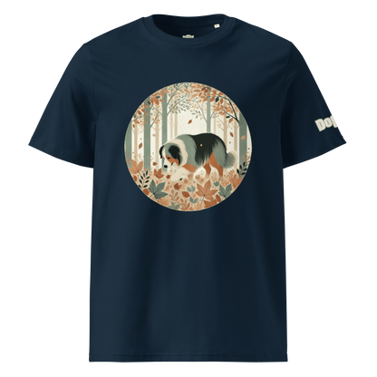 T-shirt unisexe en coton biologique - Collection Berger Australien - Doggy Trend