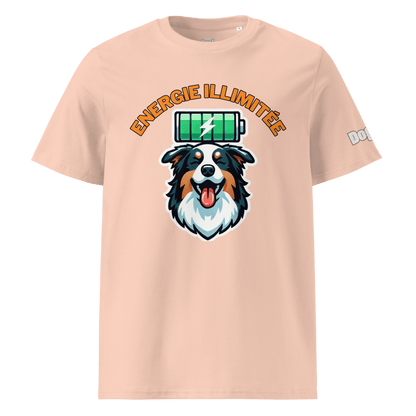 T-shirt unisexe en coton biologique - Collection Berger Australien - Doggy Trend