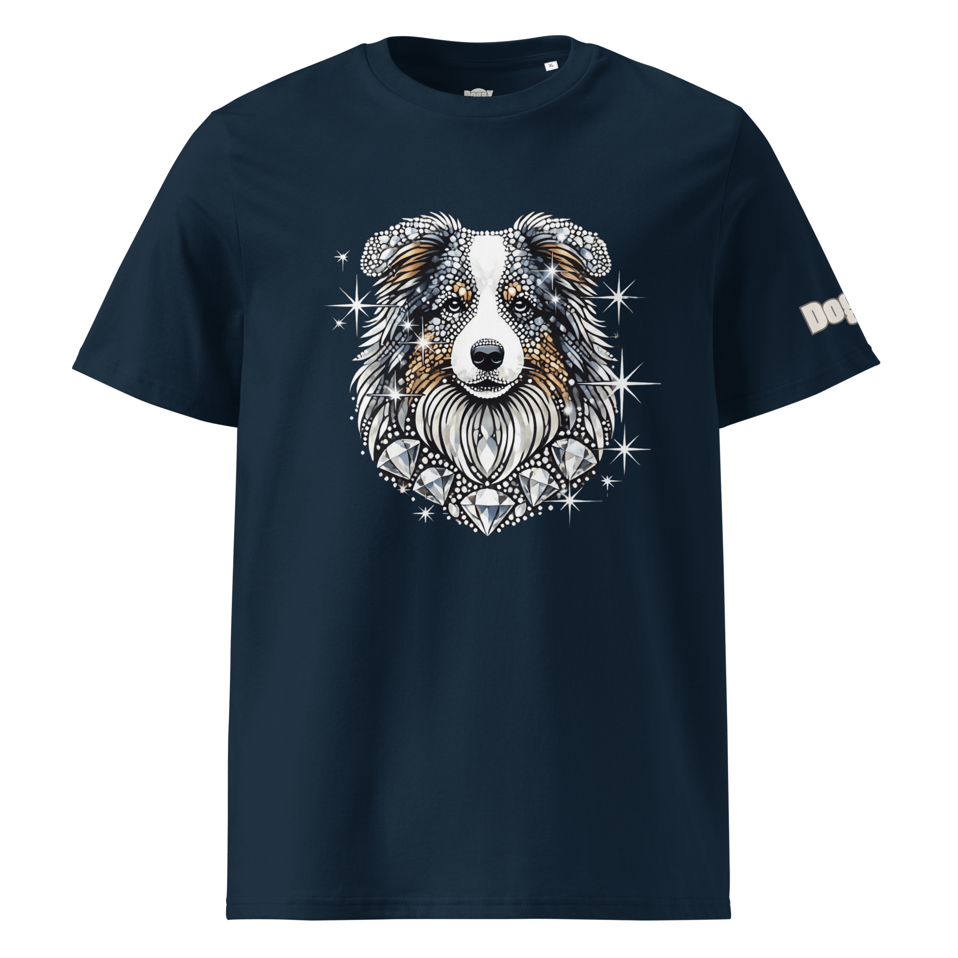 T-shirt unisexe en coton biologique - Collection Berger Australien - Doggy Trend