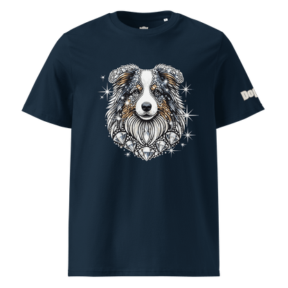 T-shirt unisexe en coton biologique - Collection Berger Australien - Doggy Trend