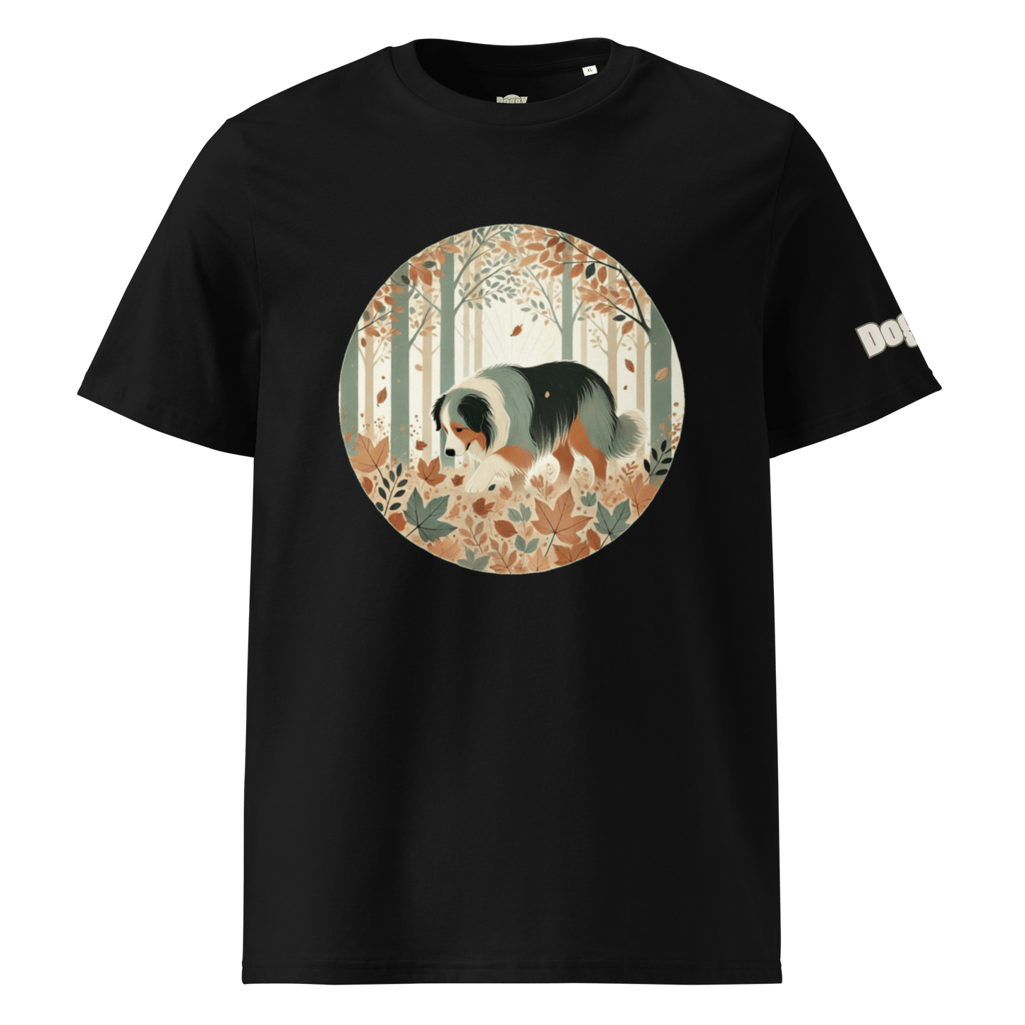 T-shirt unisexe en coton biologique - Collection Berger Australien - Doggy Trend