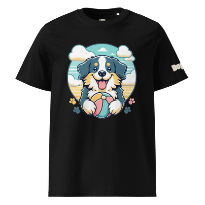 T-shirt unisexe en coton biologique - Collection Berger Australien - Doggy Trend
