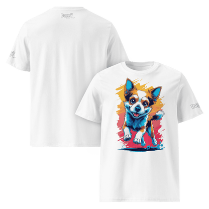 T-shirt unisexe en coton biologique - Collection Berger Australien - Doggy Trend