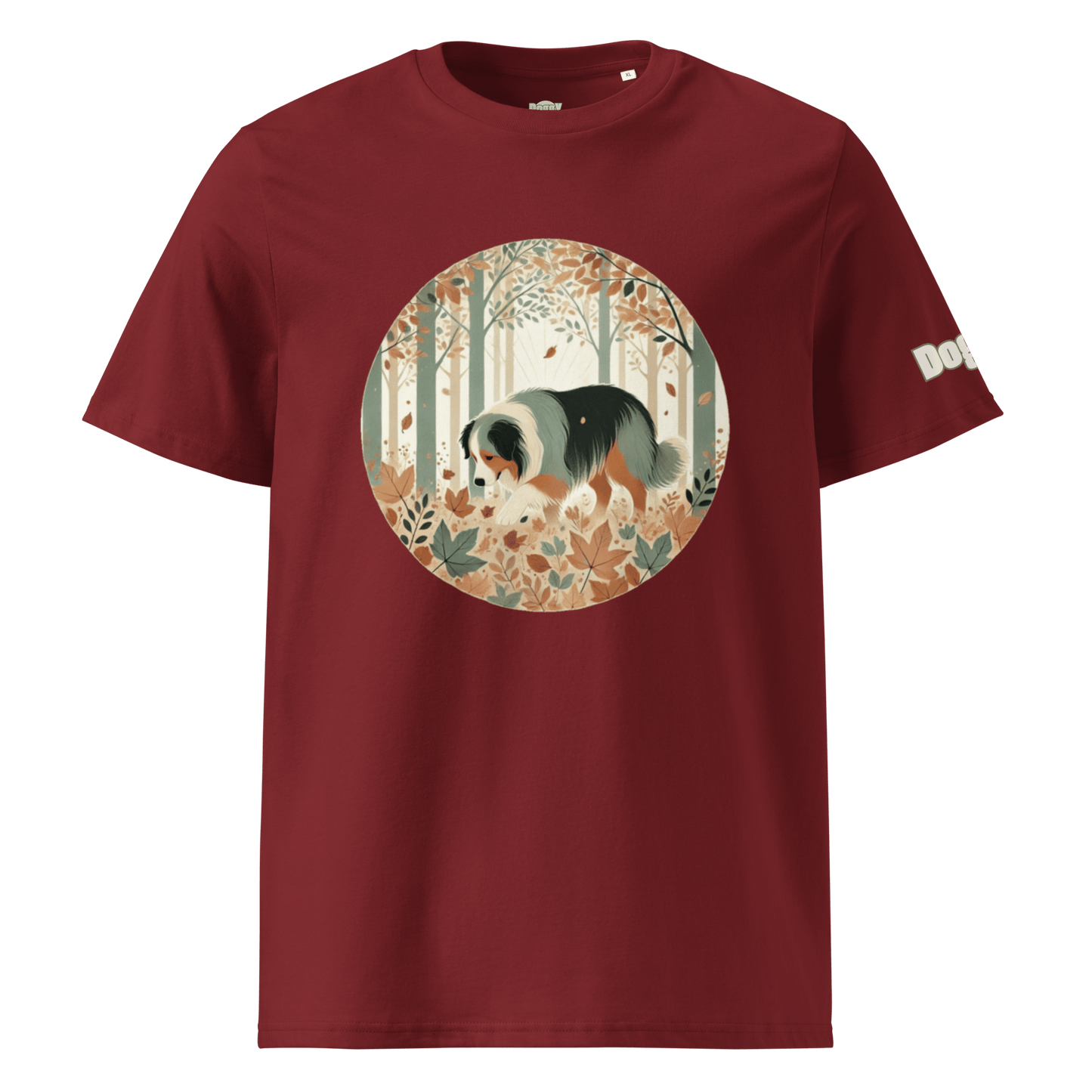 T-shirt unisexe en coton biologique - Collection Berger Australien - Doggy Trend