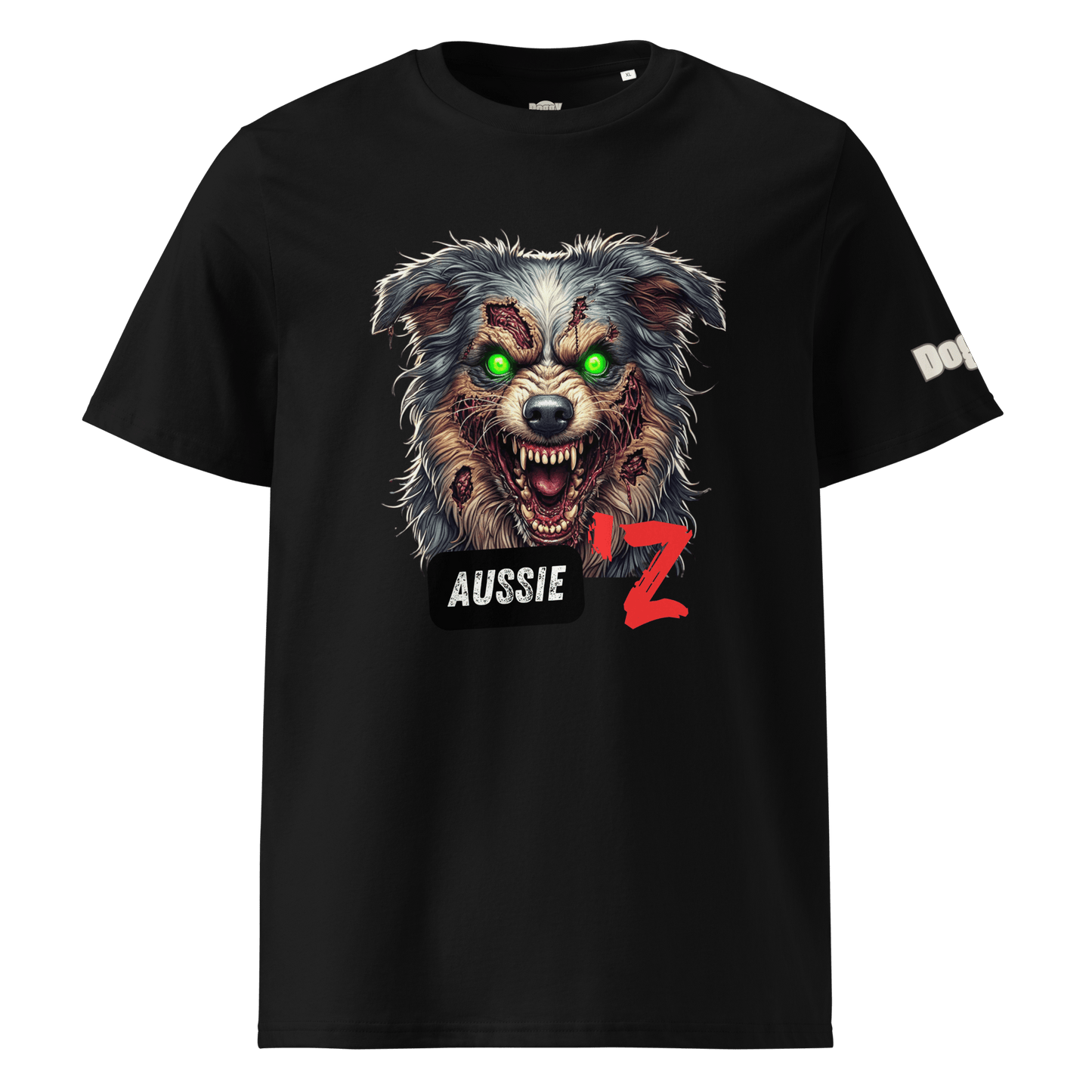 T-shirt unisexe en coton biologique - Collection Berger Australien - Doggy Trend