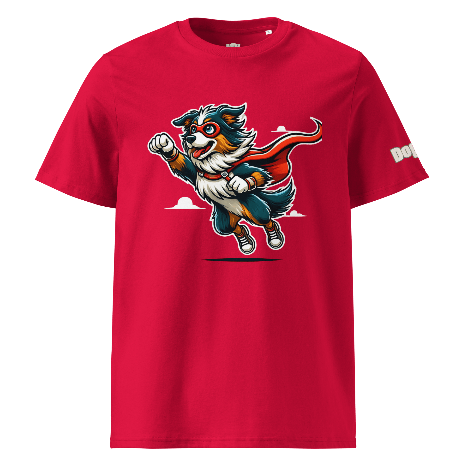 T-shirt unisexe en coton biologique - Collection Berger Australien - Doggy Trend