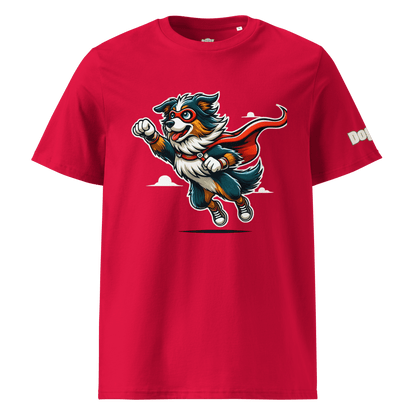 T-shirt unisexe en coton biologique - Collection Berger Australien - Doggy Trend