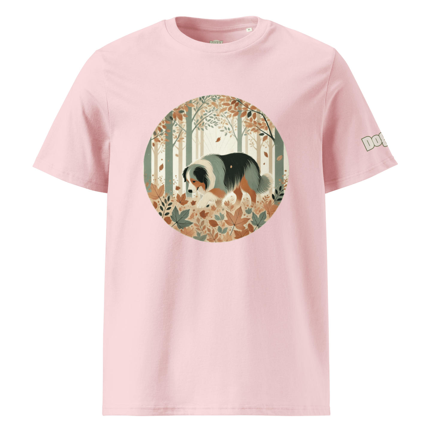 T-shirt unisexe en coton biologique - Collection Berger Australien - Doggy Trend