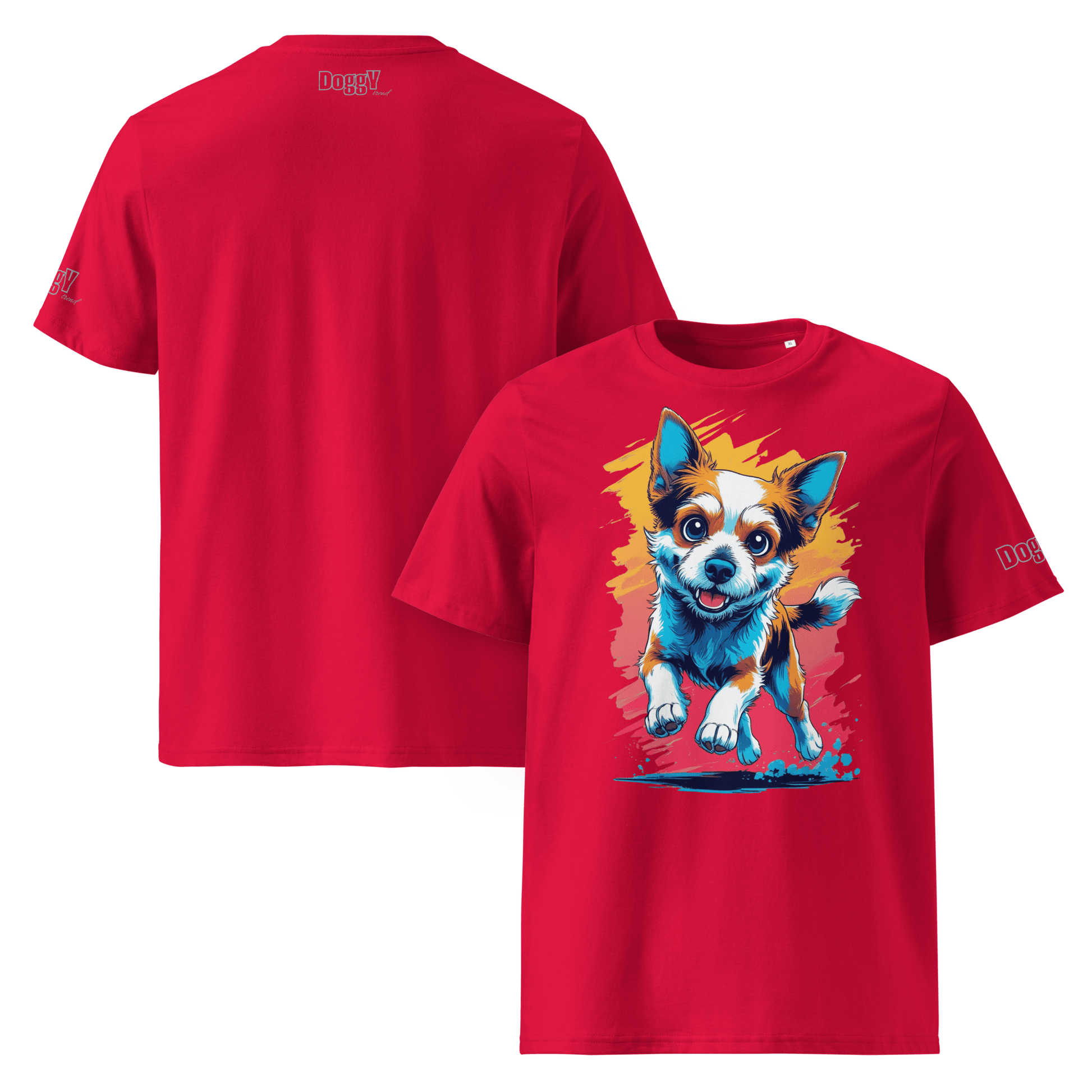 T-shirt unisexe en coton biologique - Collection Berger Australien - Doggy Trend