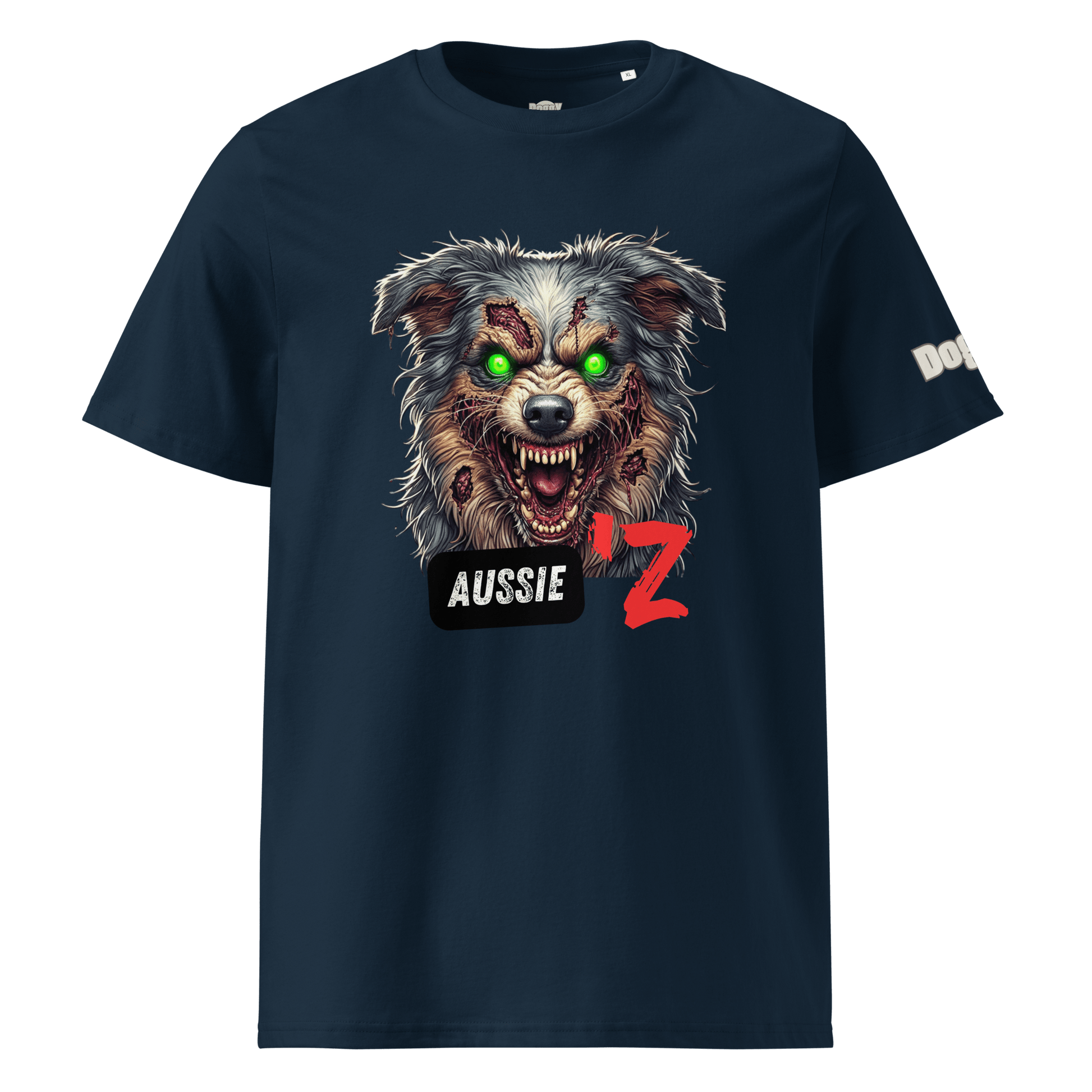 T-shirt unisexe en coton biologique - Collection Berger Australien - Doggy Trend