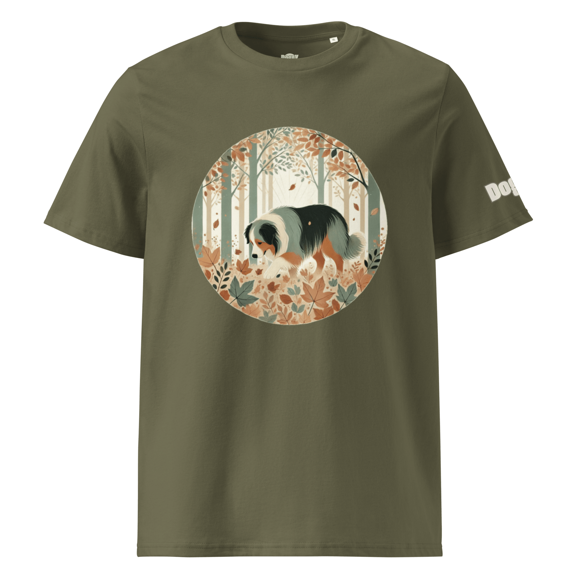 T-shirt unisexe en coton biologique - Collection Berger Australien - Doggy Trend