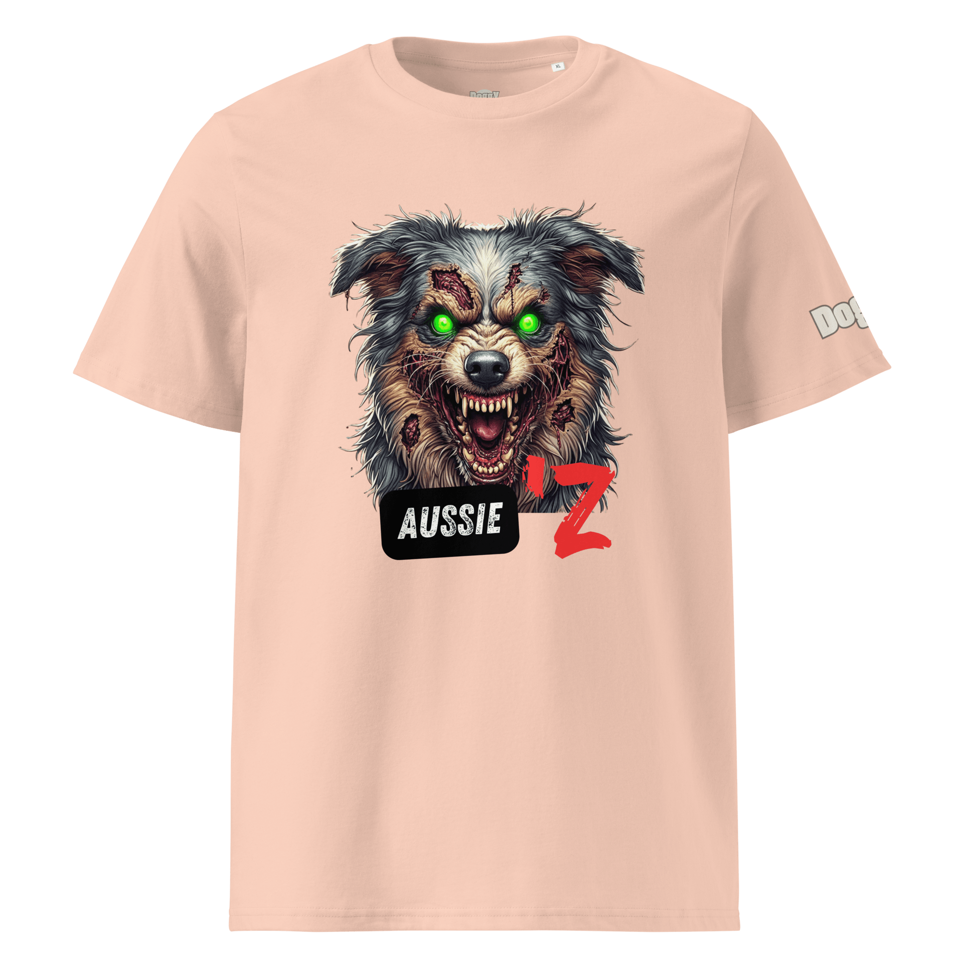 T-shirt unisexe en coton biologique - Collection Berger Australien - Doggy Trend